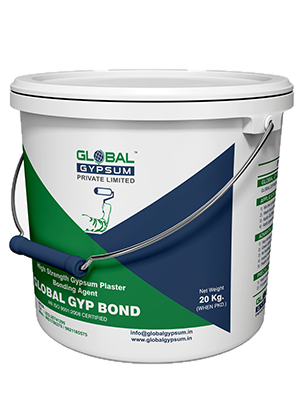 Global Gyp Bond high-strength gypsum plaster bonding agent, 20 kg bucket